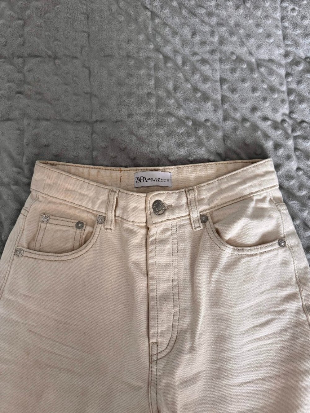 ZARA mid-rise jeans